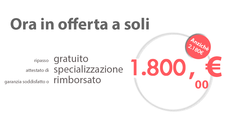 offerta diploma 1800€