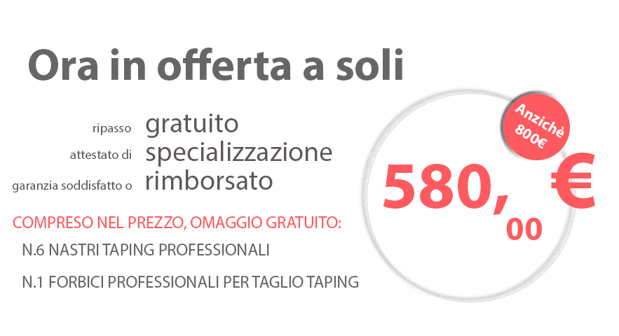offerta corsi di 580€